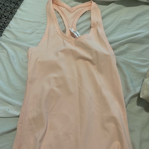 pink nulu racer back top - Picture 2 of 3